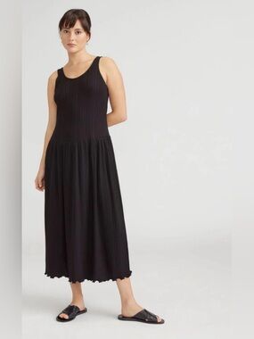 everlane cotton box cut tee dress Everlane The Cotton Box Cut Tee Dress red&white Striped sz XS